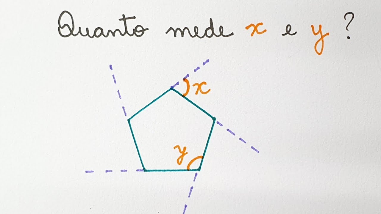 ÂNGULOS EXTERNOS E INTERNOS DE UM POLÍGONO - Professora Angela Matemática