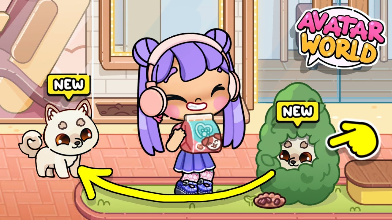 HOW TO GET A SECRET YORKSHIRE TERRIER IN AVATAR WORLD? / CANDY LOVE