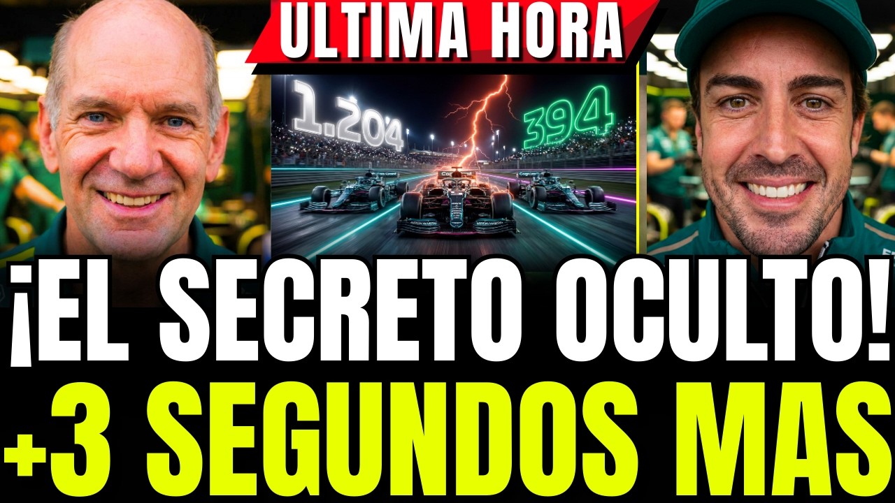 🚨¡LA VERDAD ABSOLUTA! HABLAR del POTENCIAL de ASTON MARTIN es RIDÍCULO ¡ALONSO OCULTA 3 SEGUNDOS!