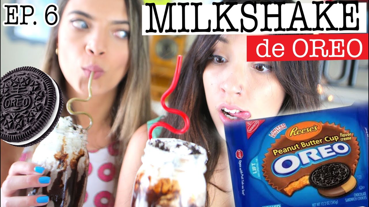 QUEEE??? MILKSHAKE DE OREO COM MANTEIGA DE AMENDOIM?! feat Bruna Vieira #6