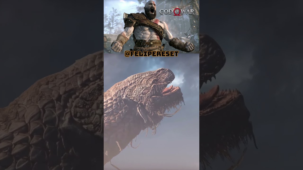 BALDUR FEZ ISSO COM JORMUNGAND | GOD OF WAR 