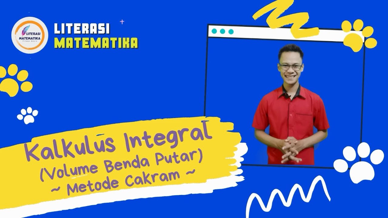 KALKULUS INTEGRAL - VOLUME BENDA PUTAR METODE CAKRAM