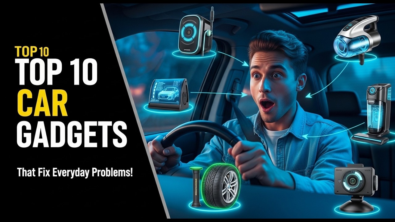 Top 10 Cool Car Gadgets That Fix Everyday Problems – Part 1