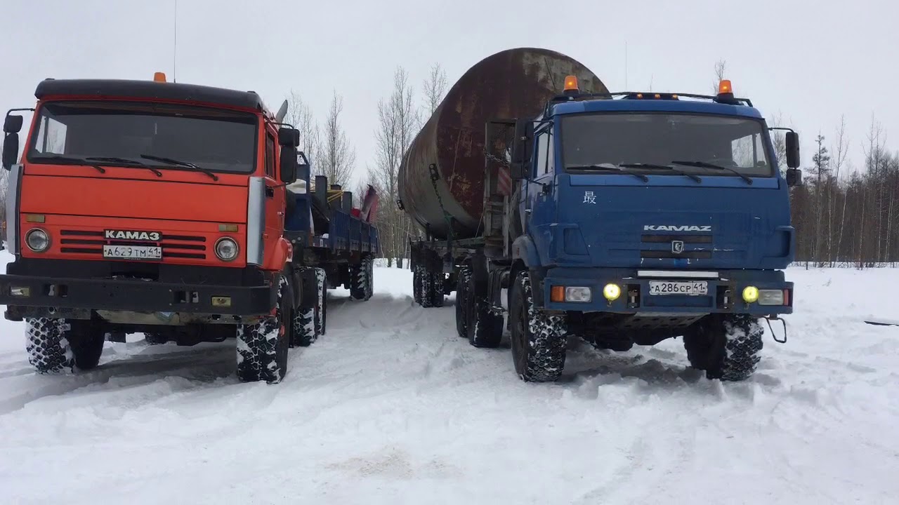 Камчатский край #дальнобойщики #камаз #маз #урал