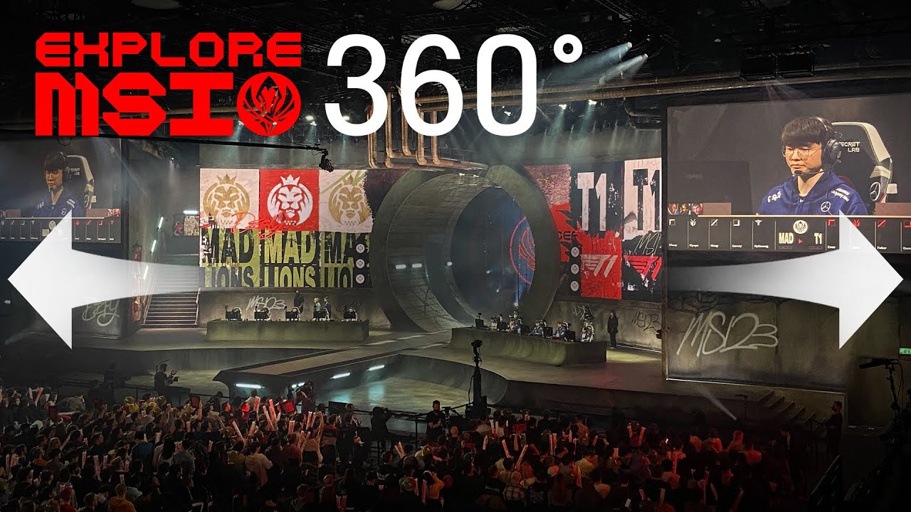 [EXPLORE MSI] 360 VR Arena Tour | 2023 MSI