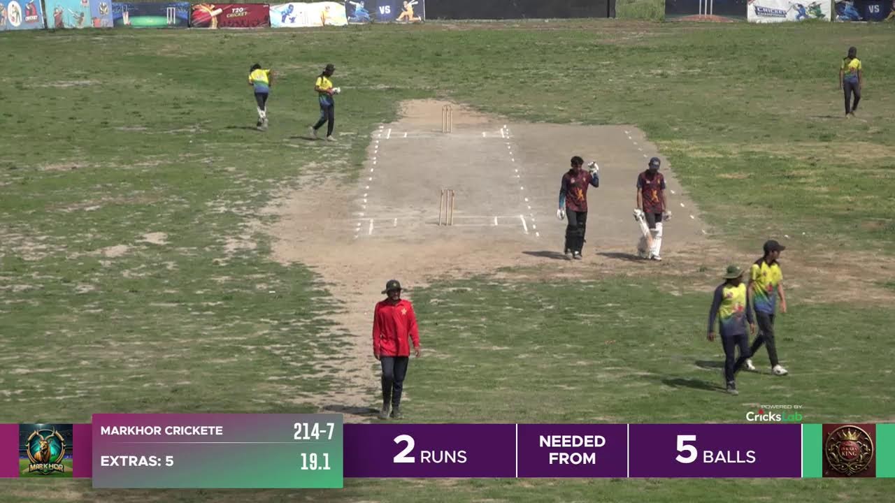 Karachi Challenge Cup1/ 05-03-2026/ Markhor Cricketers vs Okara King's Squad