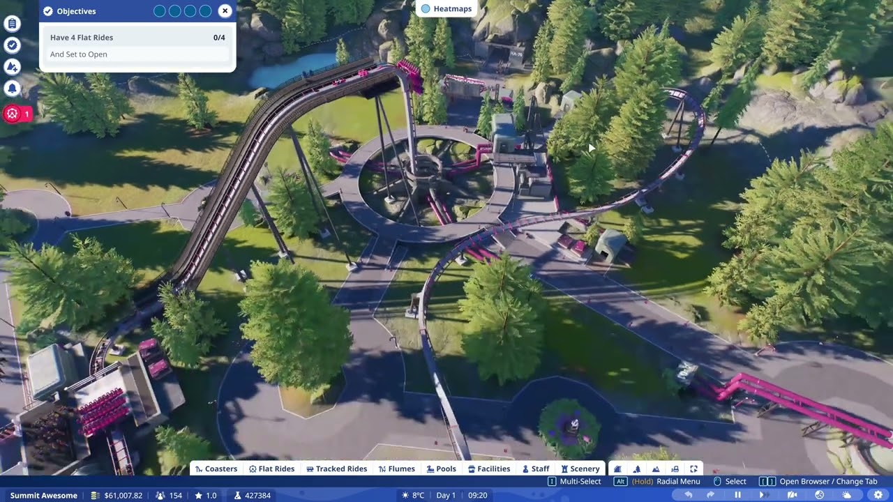 I Built a Crazy Roller Coaster in Planet Coaster!