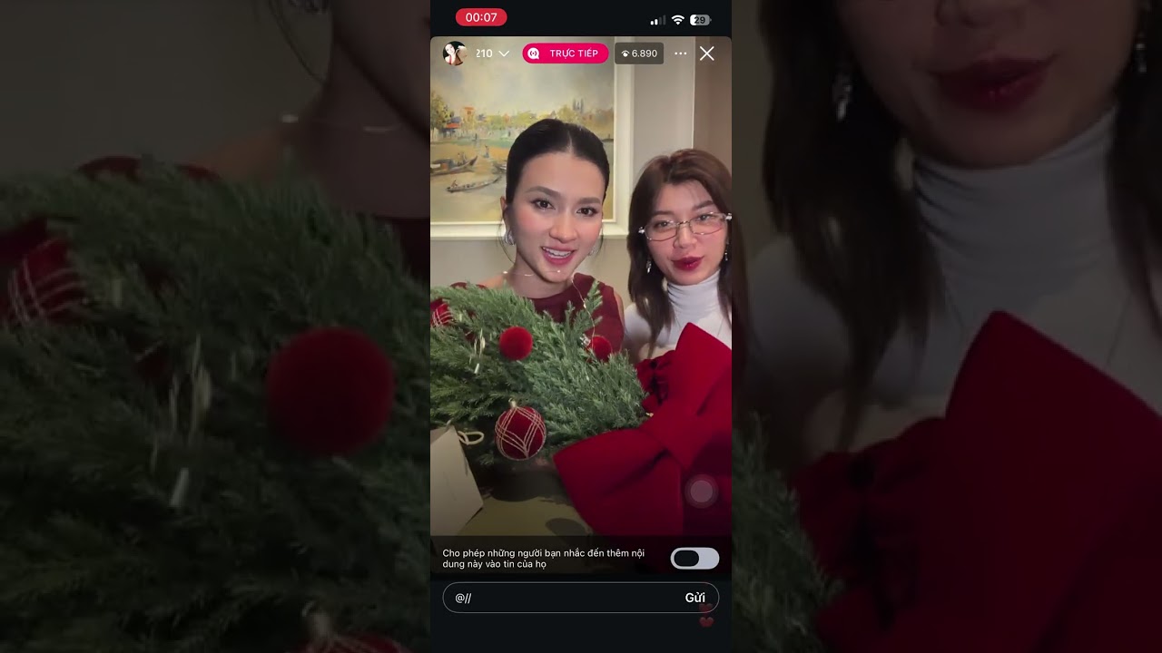Live Đồng Ánh Quỳnh & Kim Tuyến 25/12