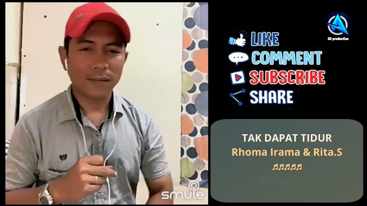 TAK DAPAT TIDUR | Karaoke duet cewe cowo | SMULE