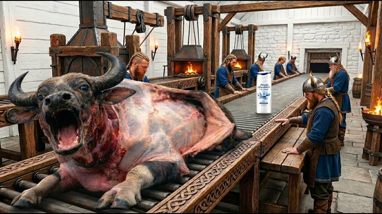 Inside the Viking Shampoo Factory Buffalo to Head & Shoulders | Full Process in 4K