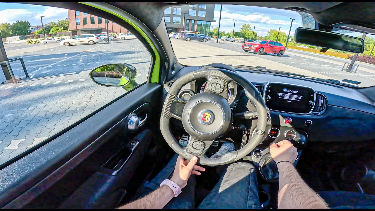 Abarth 595 Competizione  | 1.4 T-JET 180HP | POV Test Drive