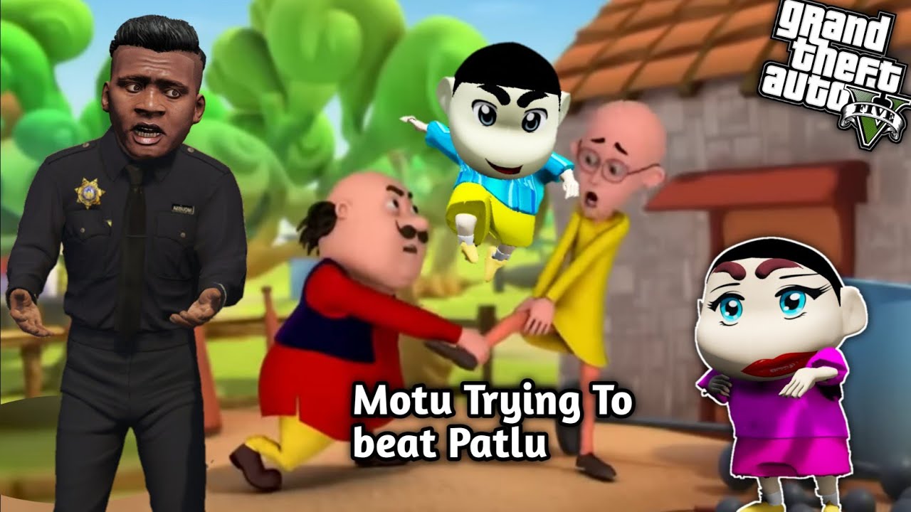 GTA 5: Shinchan Trying Fight With Patlu 😰Vilgax Want To Beat Franklin but why 😰Ps Gamester