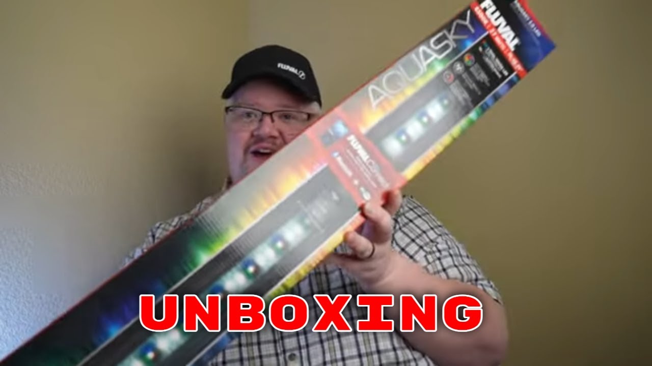 Unboxing The NEW Fluval Aquasky 3.0