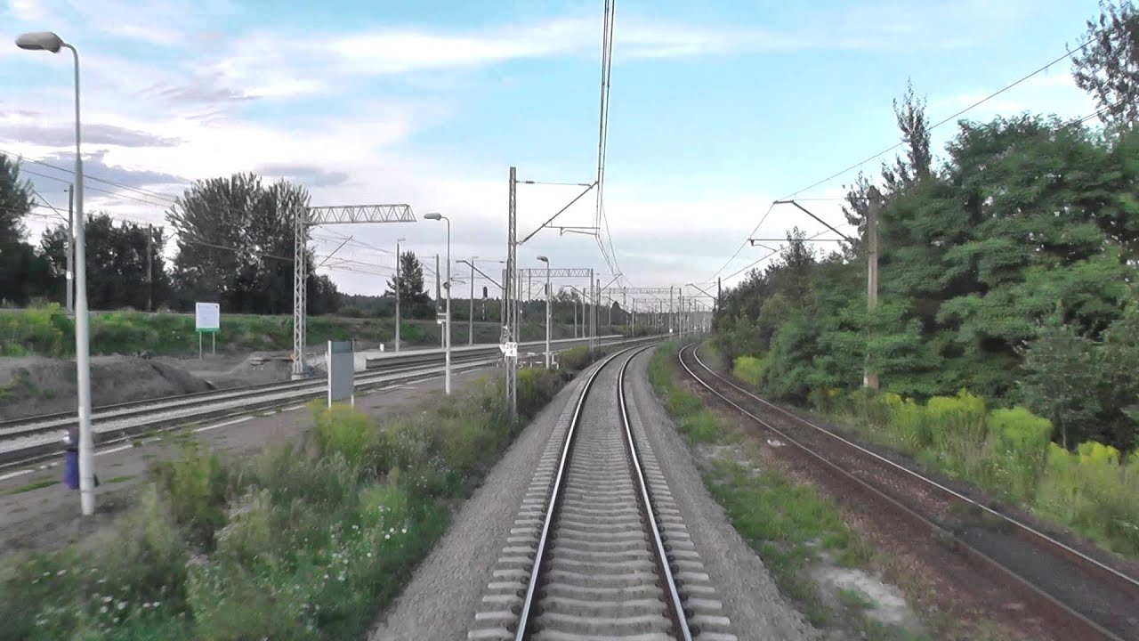 Odcinek Zawiercie - Dąbrowa G&oacute;rnicza - przejazd D29-1 & D29-186