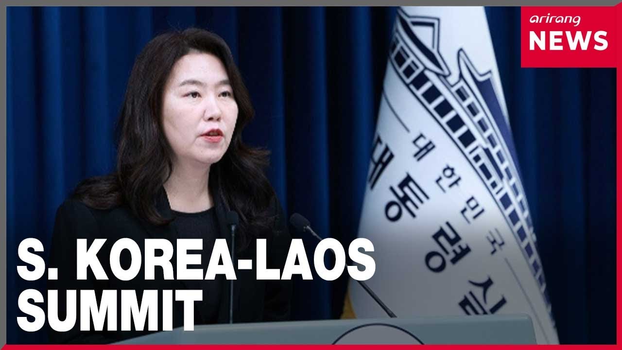 President Lee to hold summit with Lao President Sisoulith next Monday