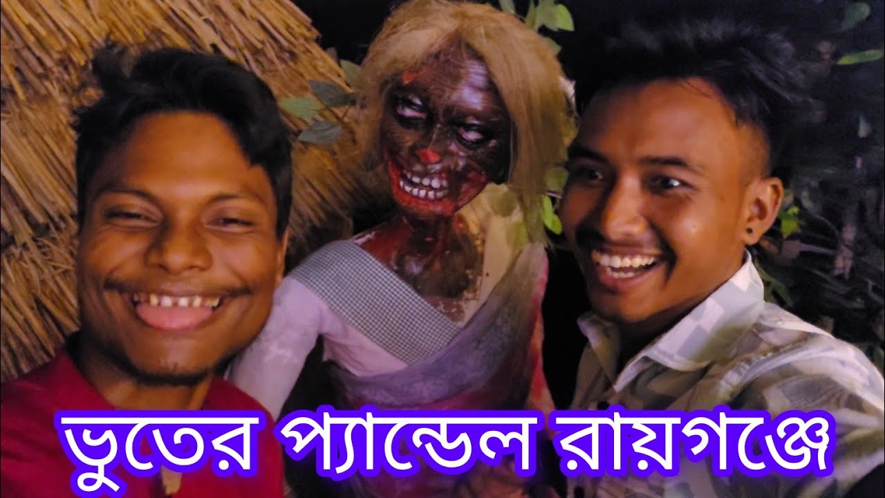 রায়গঞ্জ দুর্গাপূজার ভুতের থিম | Raiganj durga puja 2025 | ভুতের প্যান্ডেল রায়গঞ্জে  