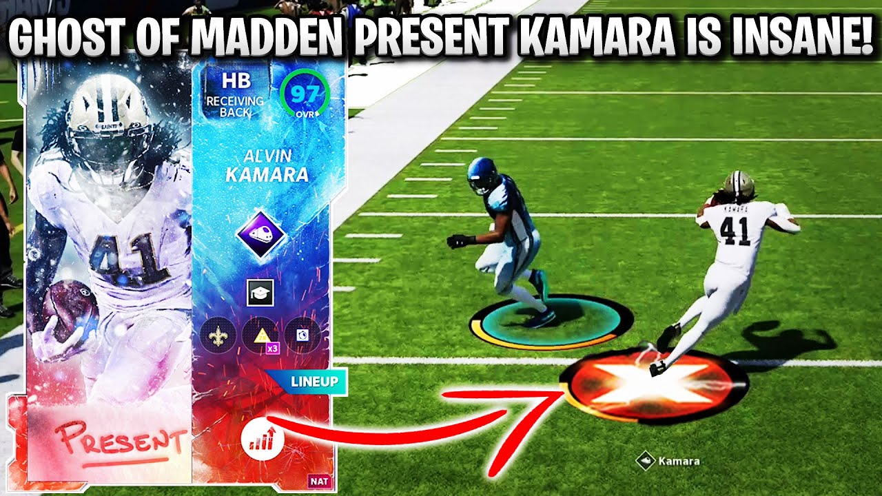 GHOST OF MADDEN ALVIN KAMARA IS INSANE! THE BEST RUNNING BACK IN MADDEN 21! | MADDEN 21