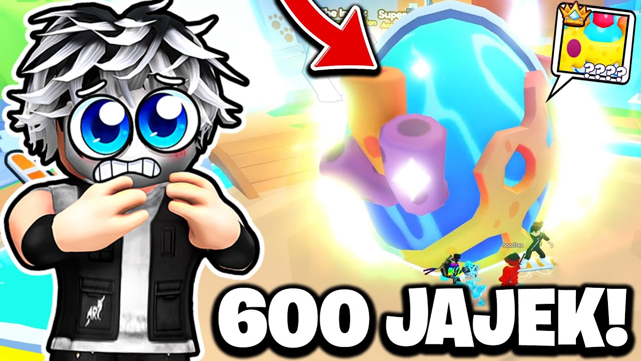 OTWORZYŁEM Z WIDZEM 600 EXCLUSIVE JAJEK I STAŁO SIĘ TO... W PET SIMULATOR 99! Roblox