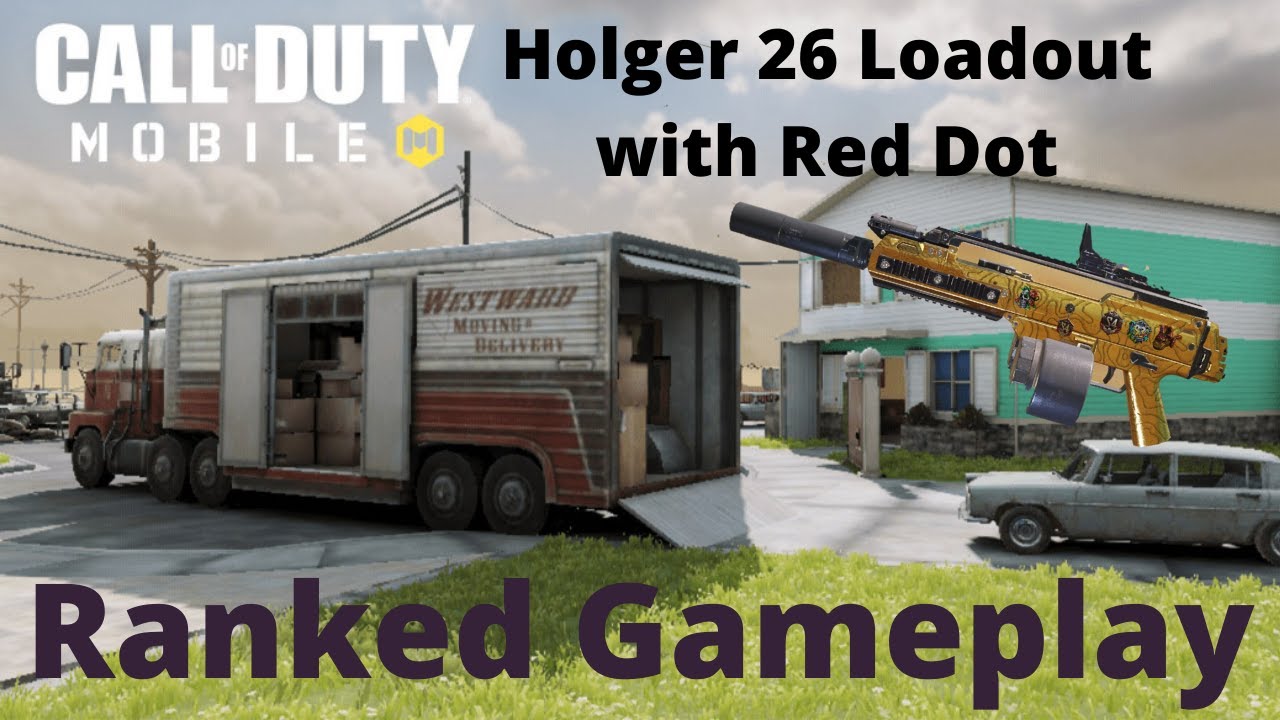 Holger-26 Ranked full gameplay | S8 Best Loadout with Red Dot | Funny Gameplay | CODM