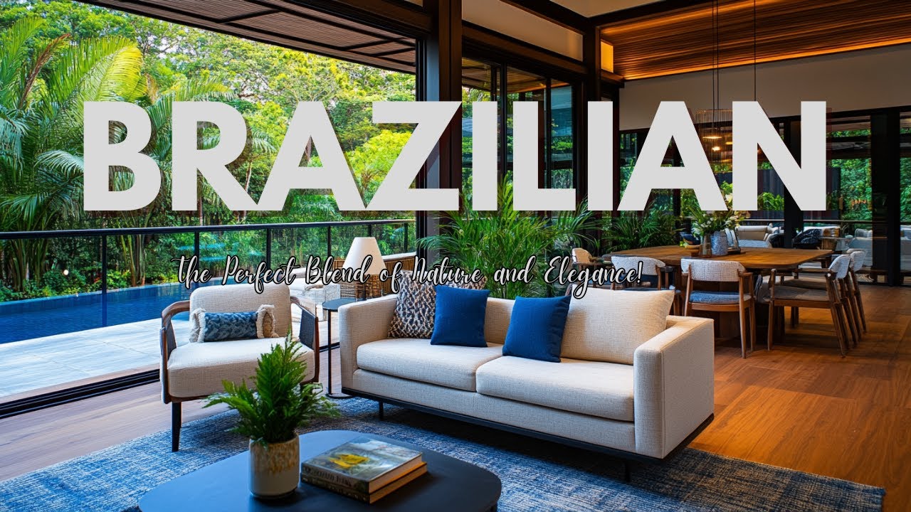 Brazilian Interior Design: The Perfect Blend of Nature and Elegance!