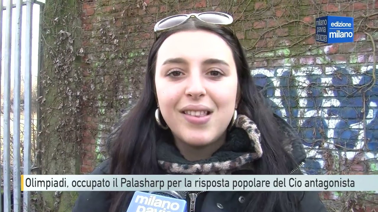 Milano-Cortina 2026, Comitato Insostenibili Olimpiadi occupa il Palasharp per le 'Utopiadi'