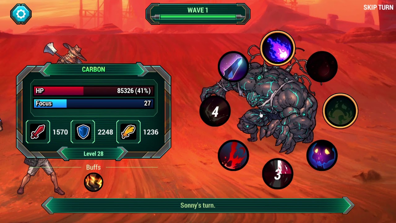 Sonny - Carbon's true form (Physical/Shadow build, Legend run)