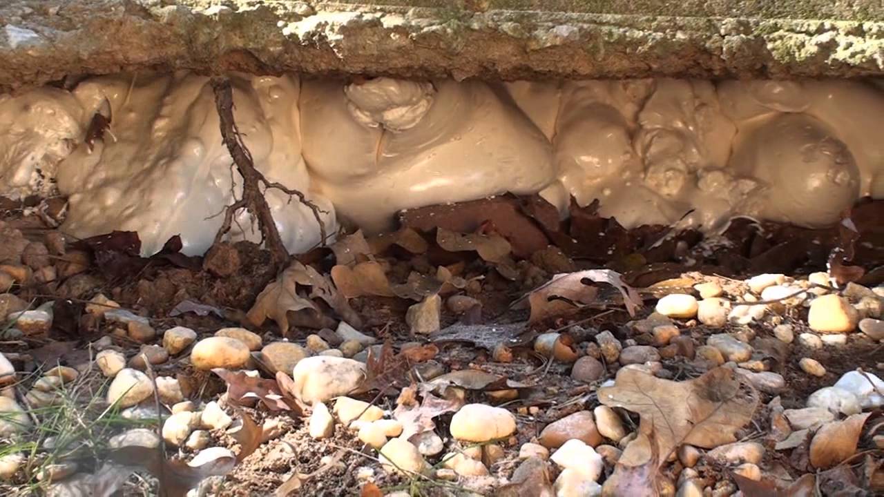 Concrete Corrections   Filling Voids Underneath a Slab