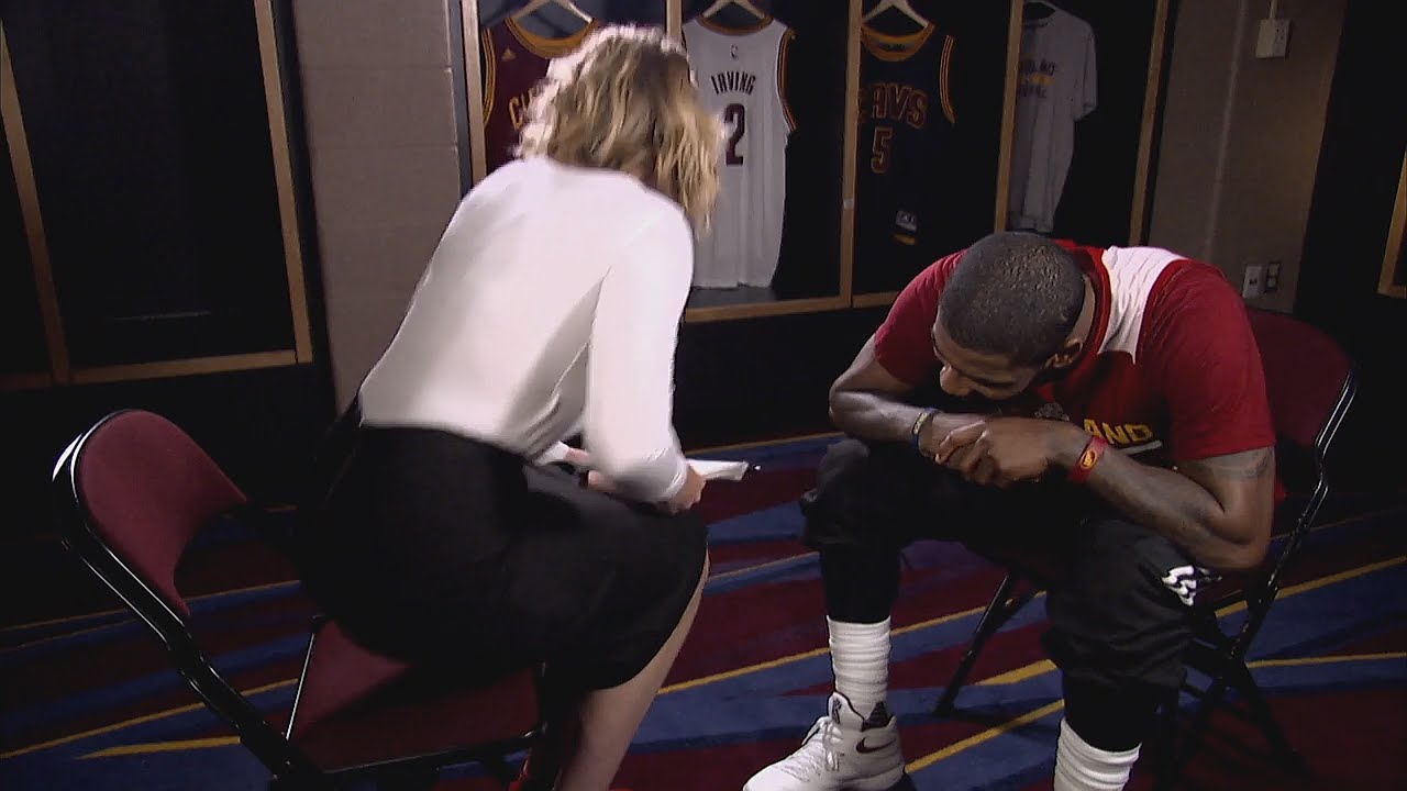 Inside Stuff: Kyrie Irving With Kristen Ledlow | June 11, 2016 | 2016 NBA Finals