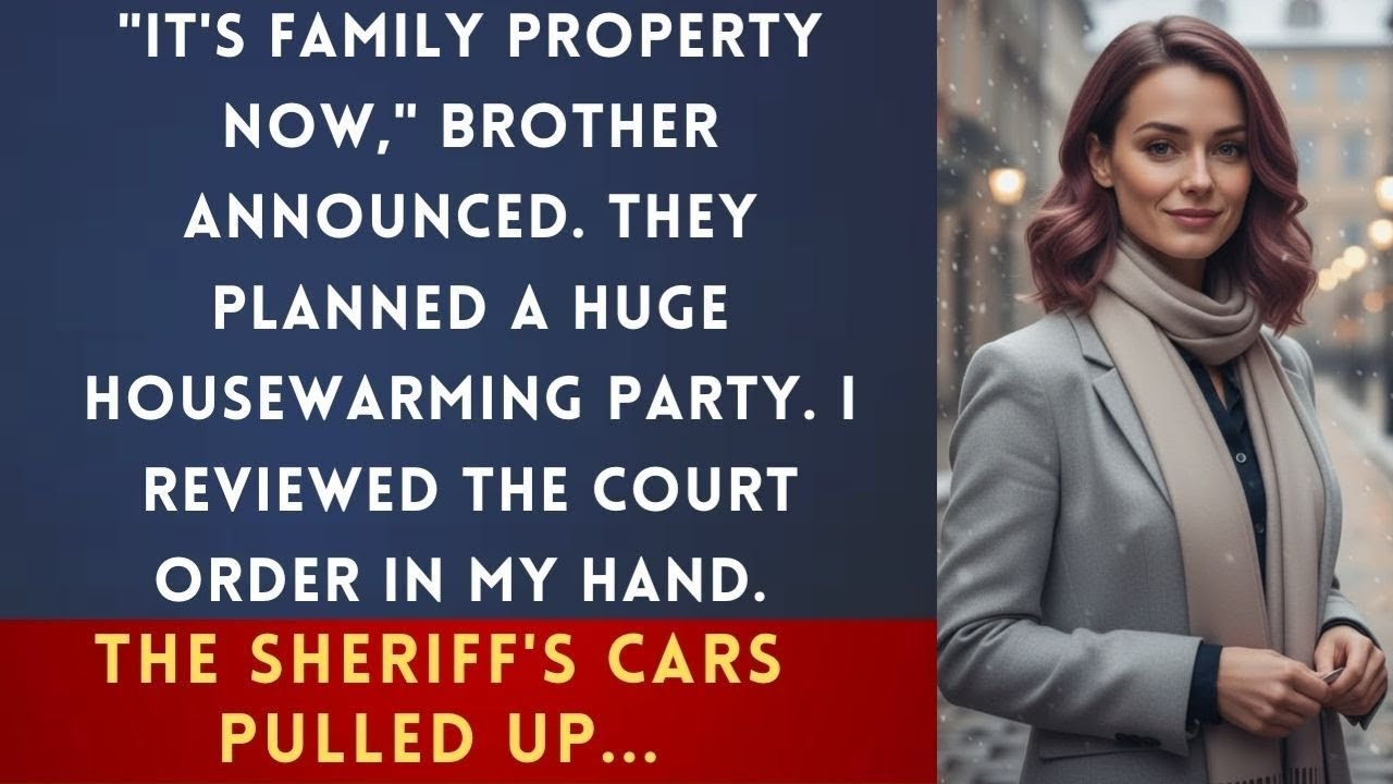During Family Meeting, Brother Claimed My Beach House—Then The Judge Called