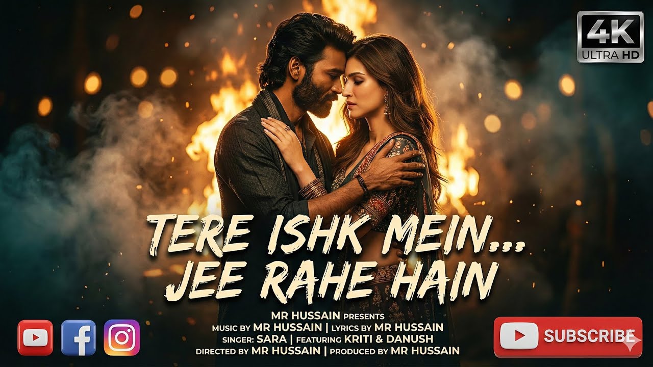 Tere Ishk Mein (Full Song) | Dhanush & Kriti Sanon Style | New Love Song 2026