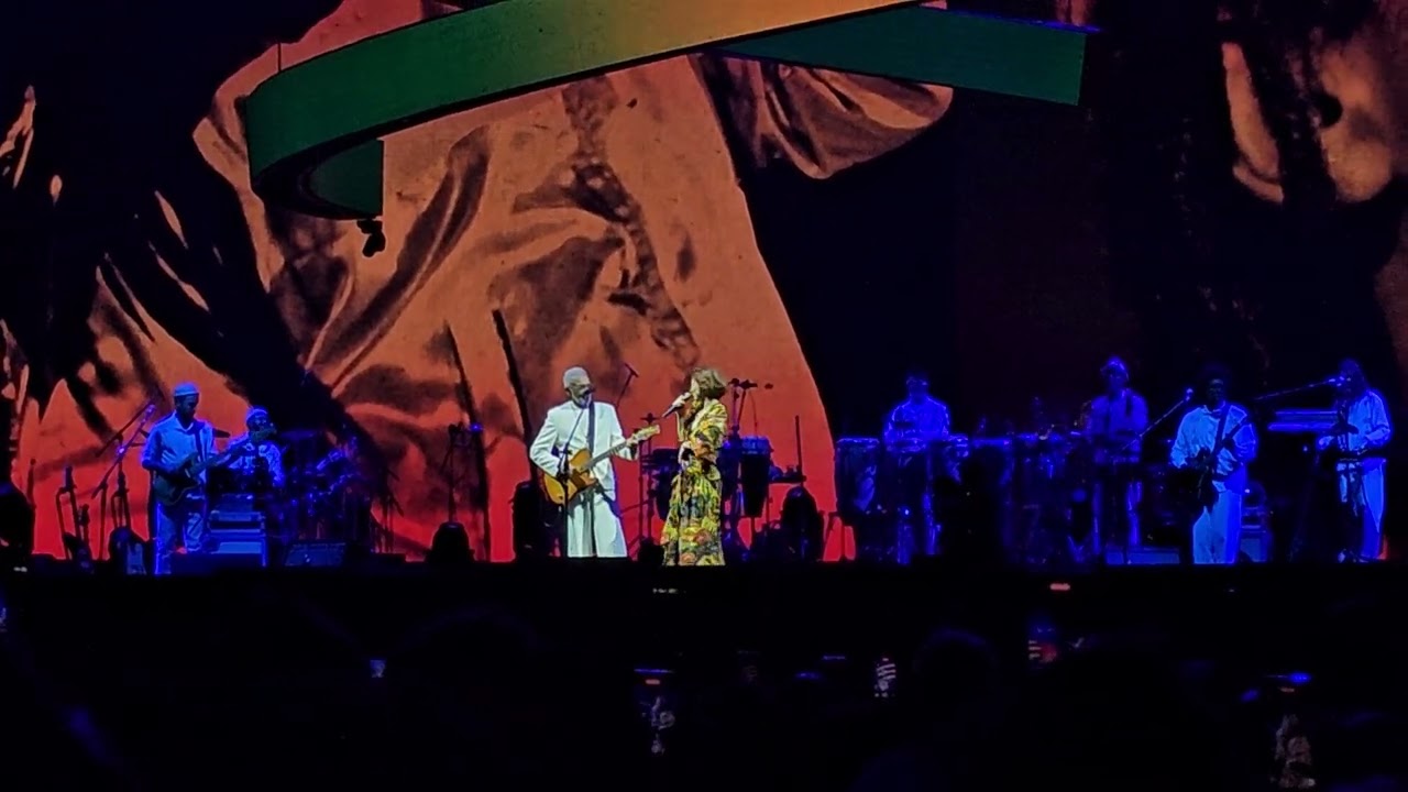 Gilberto Gil E Marjorie Estiano - Não Chore Mais - Arena Da Baixada - Curitiba - Brazil - 5/7/2025