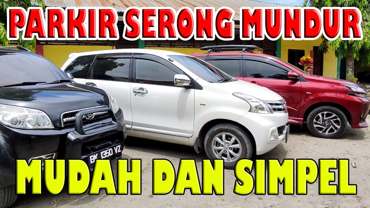 Cara parkir serong mundur paling mudah dan simpel