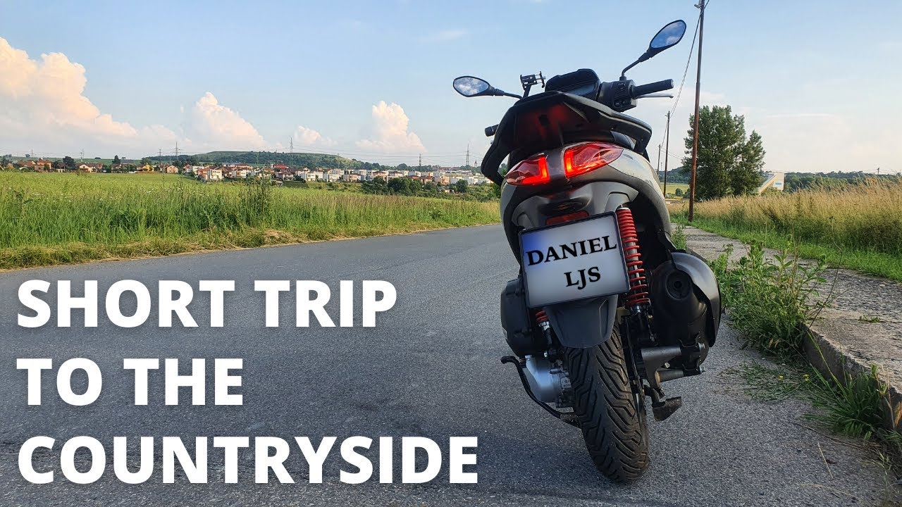 Piaggio Medley 125 - Short Trip to the Countryside