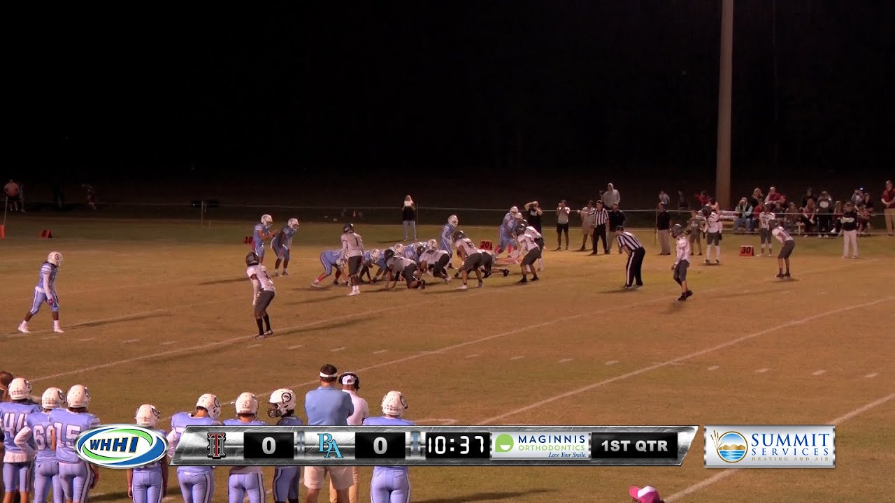 FOOTBALL | Thomas Heyward at Beaufort Academy Eagles 2022 | Independent Bowl Full Game | WHHITV