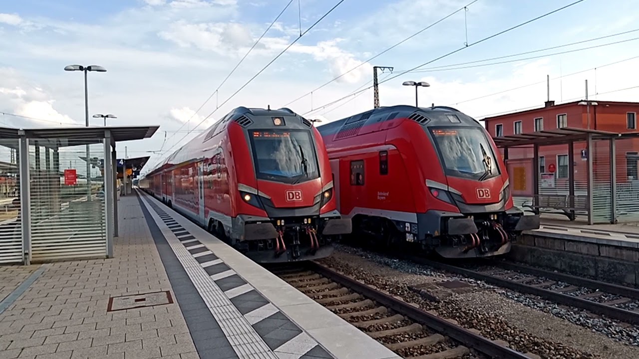 Zugverkehr in Ingolstadt mit Highlights #1