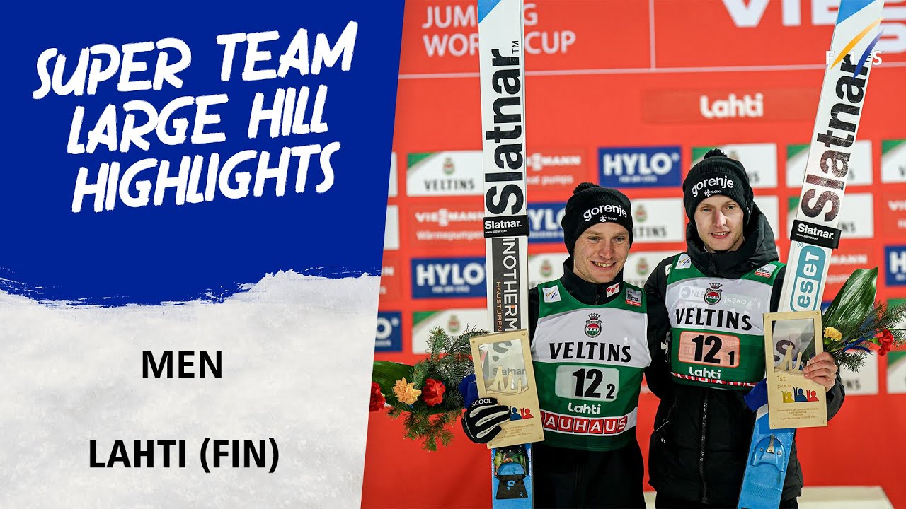 Slovenia win Super Team to seal astonishing sweep in Lahti | FIS Ski Jumping World Cup 24-25