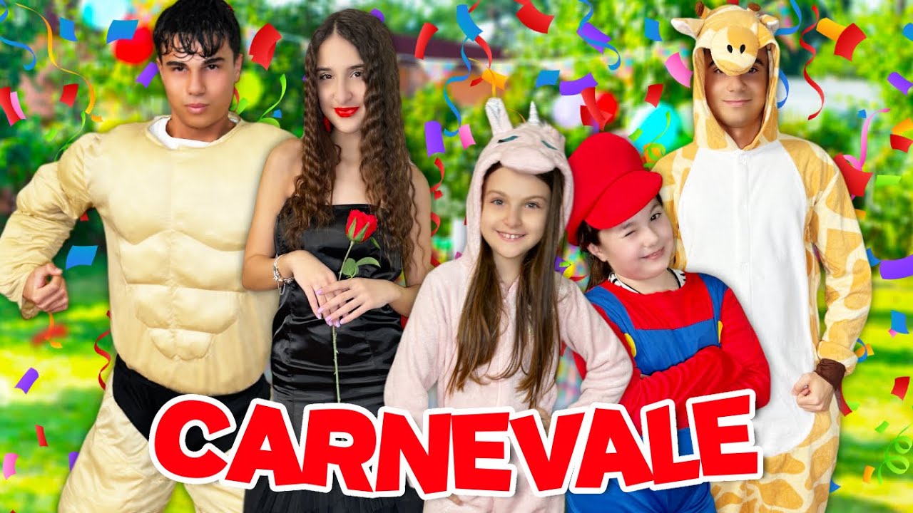 FESTA a SORPRESA di CARNEVALE con TUTTI i NOSTRI AMICI 🥳🎉