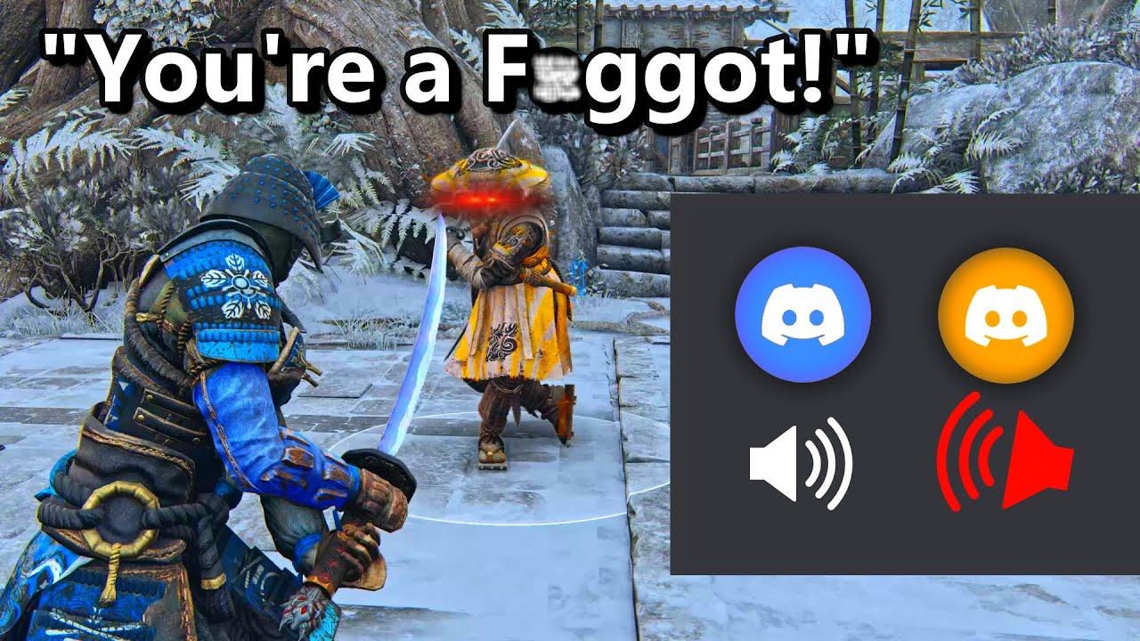 For Honor &mdash; самый токсичный игрок в истории! (с гневным голосовым чатом)
