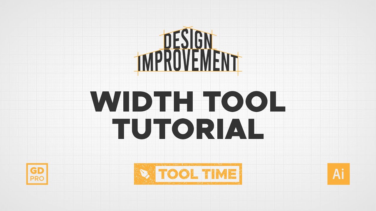 How the Width Tool Works &bull; Adobe Illustrator Tutorial