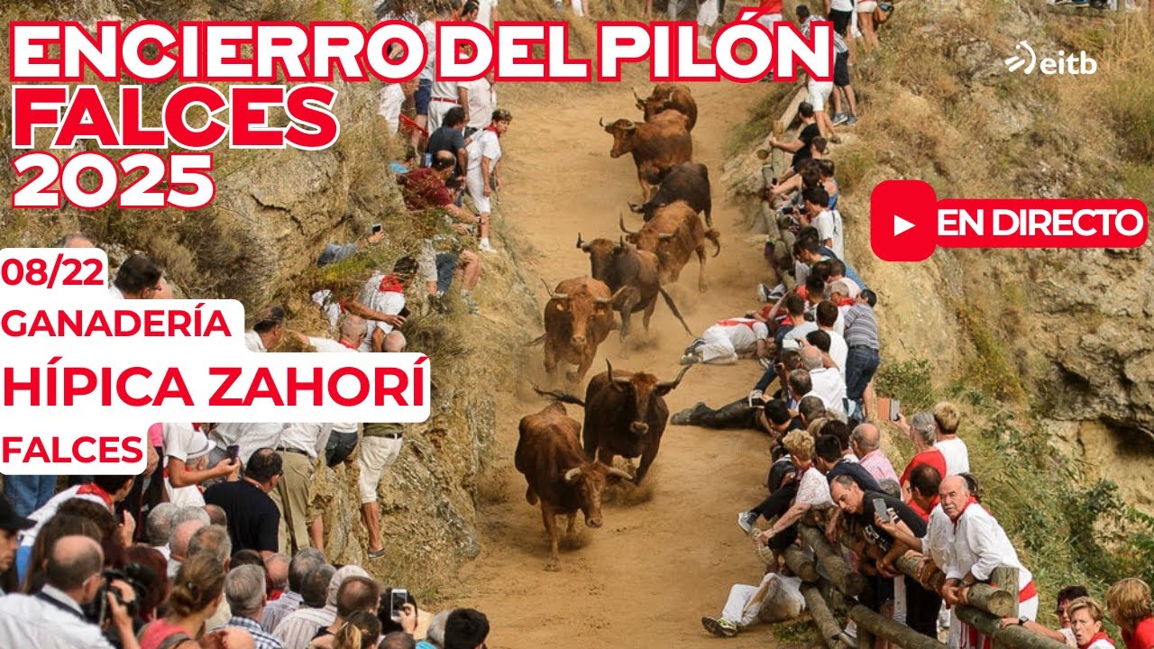 22/08/2025 🔴 DIRECTO 🔴 ENCIERRO DEL PIL&Oacute;N 🔴 FALCES