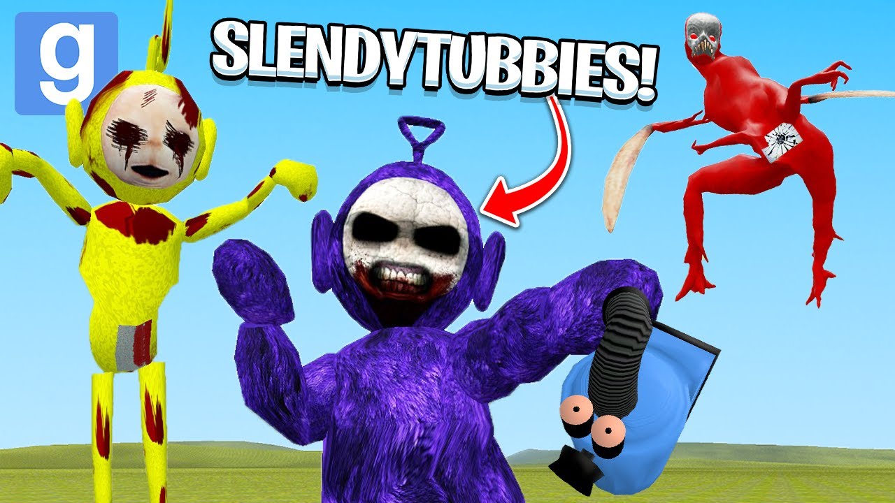 BAD SLENDYTUBBIES DUPES! (Garry's Mod Sandbox) | JustJoeKing