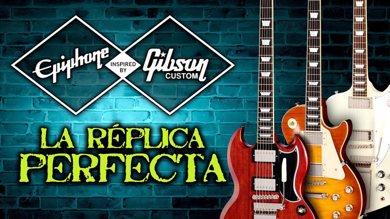 NOVEDADES DE EPIPHONE I ¿Han MEJORADO las INSPIRED by Gibson CUSTOM? #Review y #Demo en #Español
