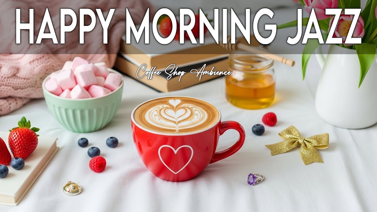 Happy Morning Jazz🎶February Bossa Nova Instrumental and Relaxing Jazz Cafe Music for Studying.