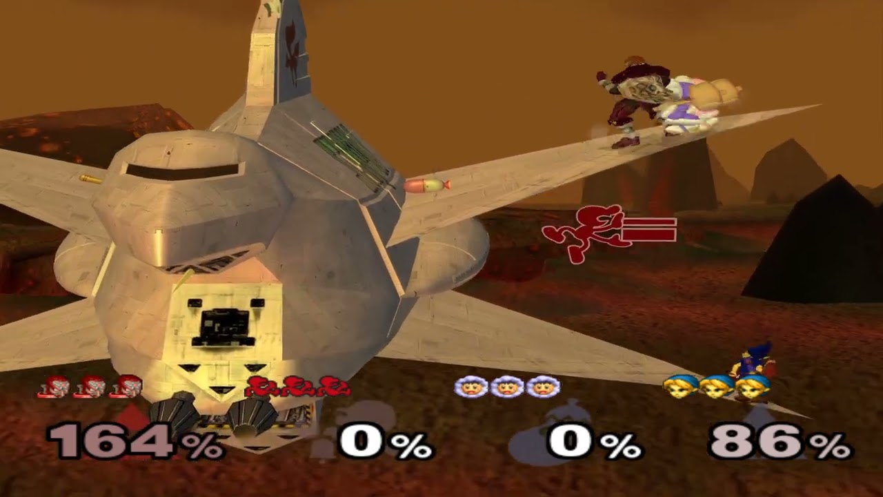 Super Smash Bros Melee (GCN) Melee VS Stock Team Match #131