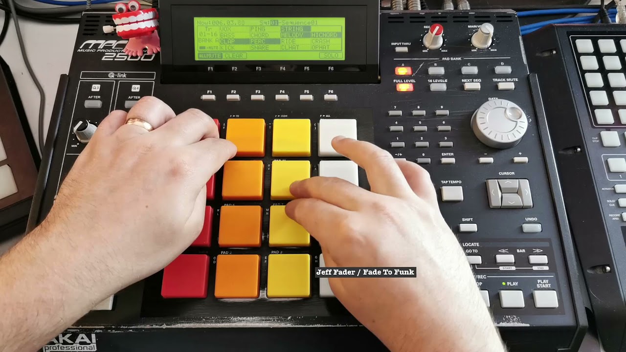 Akai MPC 2500 Deep House | Jeff Fader MPC Jam #3