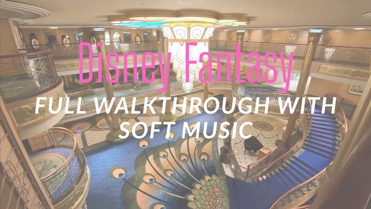 FULL Walkthrough of the Disney Fantasy 🚢✨ | The Most Magical Disney Cruise Ship at Sea