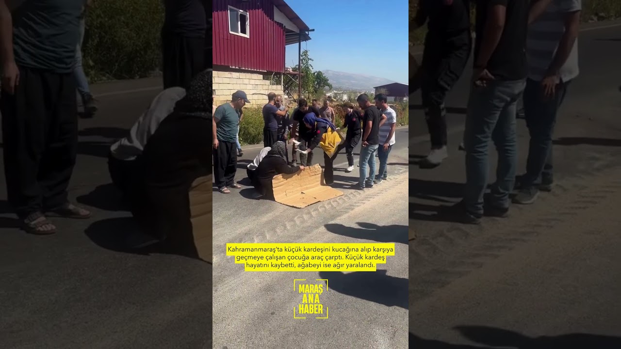 Kahramanmaraş&rsquo;ta Trafik Faciası: K&uuml;&ccedil;&uuml;k Kardeş Hayatını Kaybetti, Ağabeyi Ağır Yaralı!