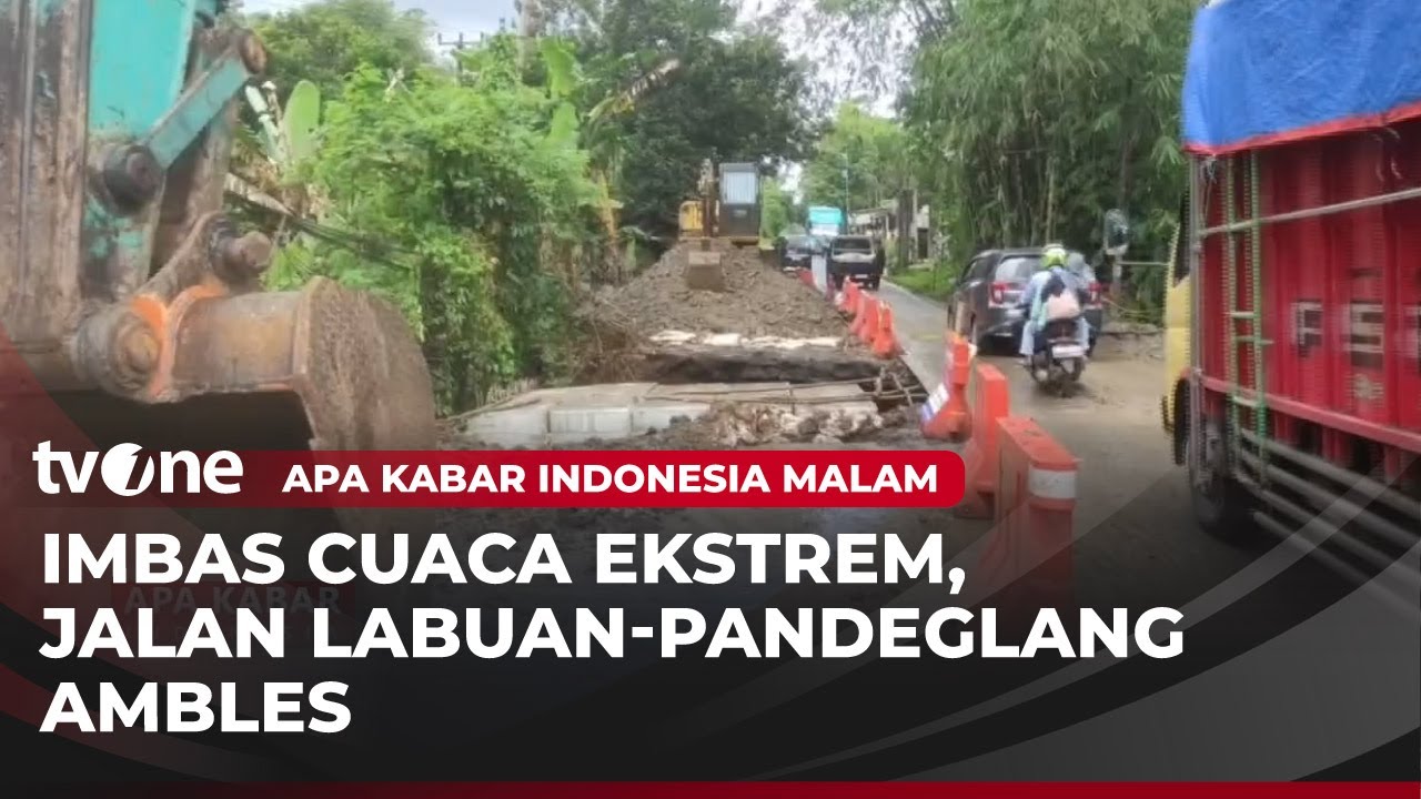 Ruas Jalan Nasional Labuan-Pandeglang Ambles | AKIM