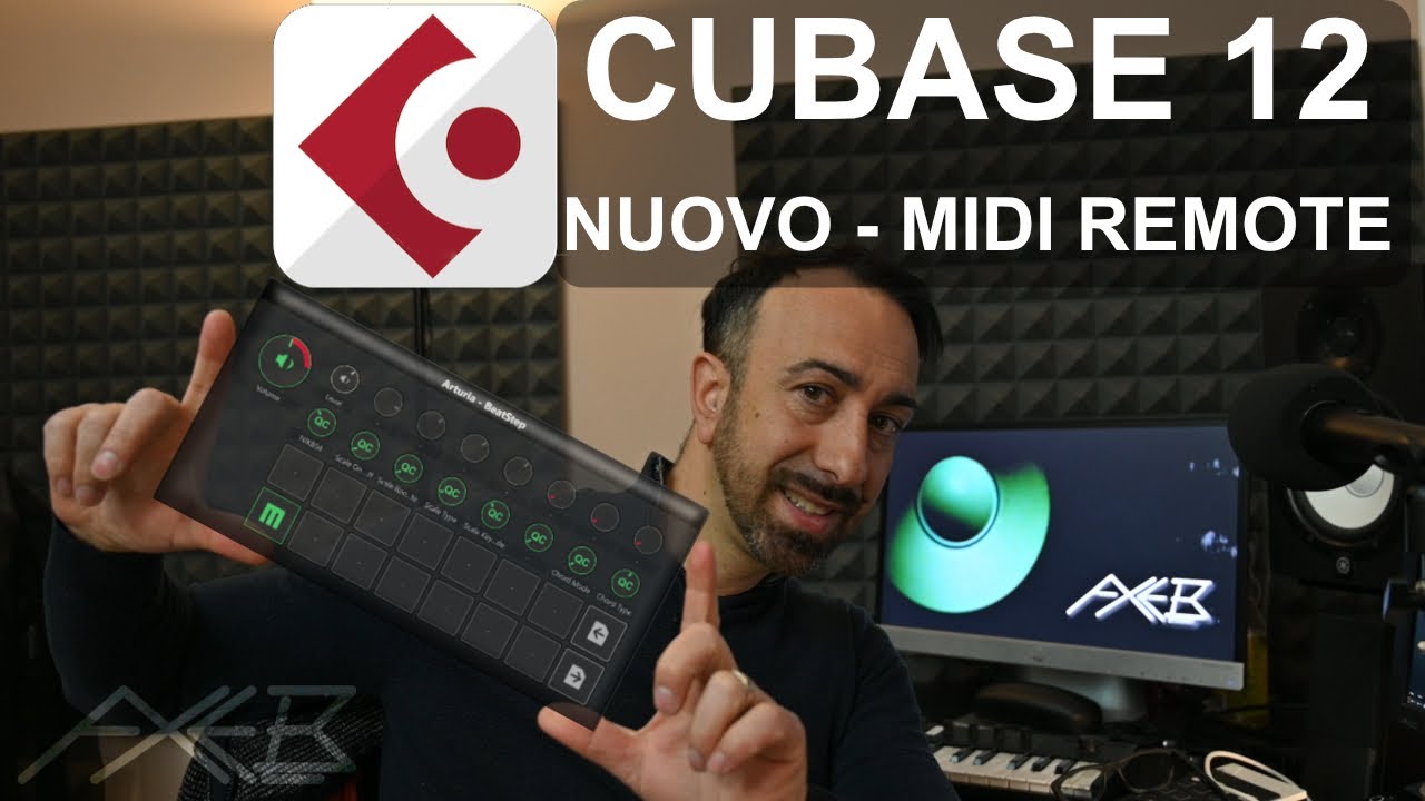 CUBASE 12 - il nuovo MIDI REMOTE