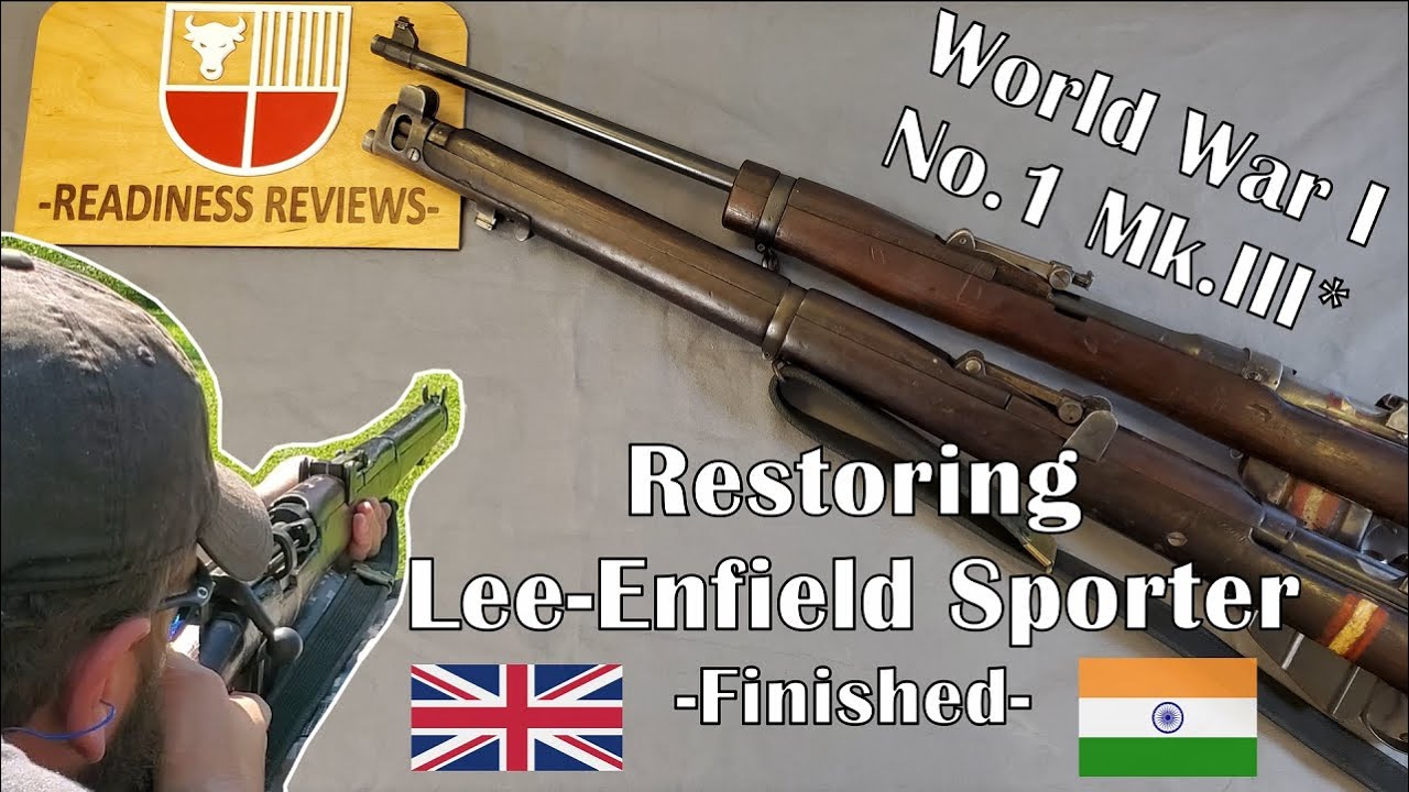 ВОССТАНОВЛЕНИЕ винтовки Lee-Enfield № 1 Mk III SMLE времён Первой мировой войны | Использование и...